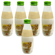 milk 台東初鹿 麥胚芽保久牛乳飲品, 250ml, 5瓶