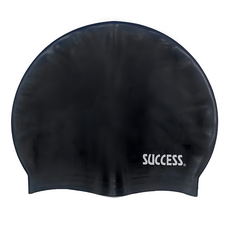 SUCCESS 成功 超彈性矽膠泳帽 成人款 100%全矽膠材質 不漏水 S674, 顏色隨機, 1個