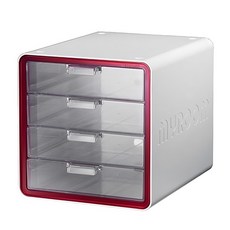 SYSmAX My Room 文件收納箱 10010 桌面收納, 顏色隨機, 4層