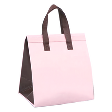 鋁箔外賣保溫袋 蛋糕4寸 雙層 5個, 粉色, 1組