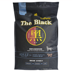LaPetz 樂倍 成貓 黑酵母保健糧, 4.5kg, 雞肉+鯷魚+蔓越莓配方, 水解蛋白 澳洲雞肉, 1袋