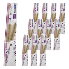 Little Pink Rabbit 粉彩小兔 瓶口用清潔刷 長短2入, 12組, AB093