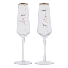 creativeTops Ava 香檳杯 結婚吧, 250ml, 2個