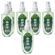 室翲香 玻璃香茅油 100ml, 6瓶