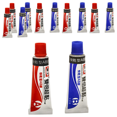 富士 雙倍超黏快乾型AB膠 A109 18ml,6組 - 高黏度、耐候、多用途