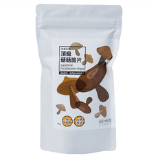 好日×好食 頂級菇菇脆片, 台灣原產香菇, 低溫真空乾燥脫水, 酥脆爽口, 整朵香菇, 60g, 1包