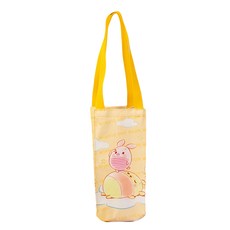 Winnie the Pooh 小熊維尼 Ufufy圖繪保冷保溫飲料袋 CA838B-4 22.5 x 11.6 x 9.5cm, 維尼小豬, 1個, 維尼小豬 黃色