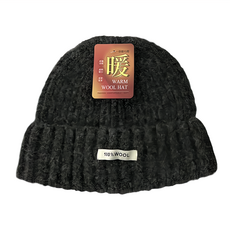 ONEDER 旺達棉品 韓版針織毛帽-6 100%羊毛