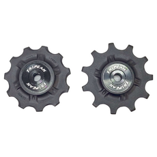 TRiPEAK Shimano 11/11T 鋼珠導輪 Set, 尺寸: 7*7*2cm, 重量: 30g+5g, 黑色, 1組