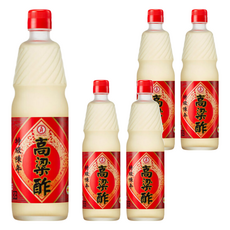 工研特級陳年高粱醋 600ml - 適用於中西式料理、釀造梅子醋, 5瓶