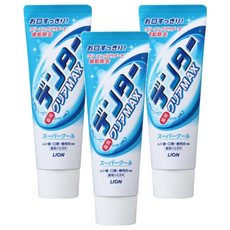 Dental Clear MAX 極淨白牙膏 超涼, 140g, 3條