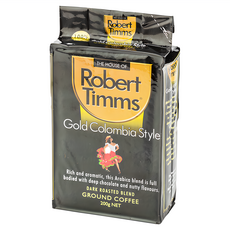 Robert Timms 黃金哥倫比亞研磨咖啡, 200g, 1袋