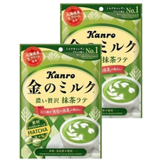 Kanro 甘樂 抹茶風味牛奶糖, 66.3g, 2袋