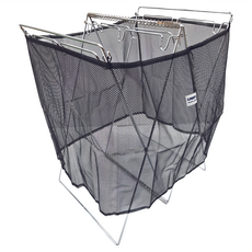 UNIFLAME 垃圾袋架 52x35x55cm 不鏽鋼 日本製造, 黑色, 1個