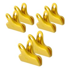 KOKUBO 小久保 強力密封夾2件組 KK278, 黃色, 3組