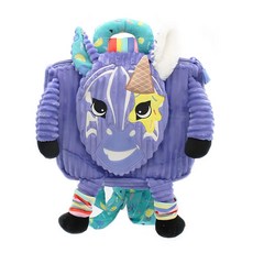 LES DEGLiNGOS 立體造型後背小童包 18個月以上, 25 x 25 x 5cm, 斑馬奇普洛柯