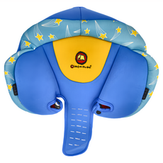 apramo Ostara FIx 兒童安全座椅布套/ TOTD成長型汽座套/零件汽座 0.7kg, 狗 藍色 + 淺綠色 + 黃色, 1個