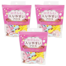 Lifellenge 馬卡龍兒童牙線 (共180支) 兒童護齦 獨立包裝, 60支, 3包