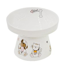 Pan’s 護頸陶瓷寵物碗 L號, 夏日風情, 1個