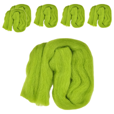 台灣敏愛 羊毛氈補充包 WR-52 鮮綠色, 24包