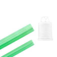 A Plastic Project Green 吸吸管，食品級PP/BPA Free，最輕3公克, 1組