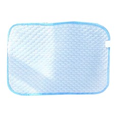 寵物冰絲涼感墊 3D涼墊 夏季消暑, 藍色, 1個