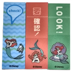 Disney 迪士尼 可撕式便籤 便條紙 95 x 65mm, 愛麗兒, 75張, 1個