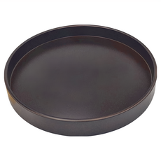 佐和陶瓷 塑膠漆器托盤 日本產, 黑漆木紋, 1個