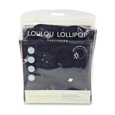 Loulou Lollipop 可掛式矽膠餐墊 - 迷幻太空, 40x30公分, 食品級矽膠, 1個