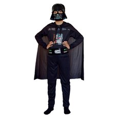 愛北鼻 英雄系列 男童款 萬聖節蝙蝠俠披風變裝 雙層披風, 110 x 70cm, 黑武士