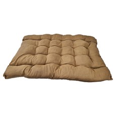 萌貝貝 療癒暖色系多功能窩墊 棕色 仿麂皮絨+PP棉, 1個