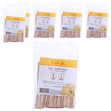 GiGi 熱蠟專用木棒 眉毛除毛細棒 100入, 6包