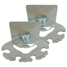 BEARGOOD 熊好貼 國際無痕掛勾 牙刷架 20g, 貝殼造型, 2個