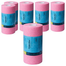 comet 捲筒型拋棄式洗碗布, 粉色, 60張, 6捲