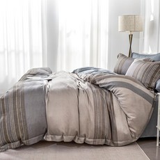 Prawear 巴麗維亞 60支100%天絲四件式兩用被床包組 親膚透氣涼爽, 雙人, 雅居