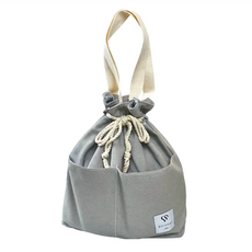 MASIONS 美心 頂級多功能牛津布保溫袋/便當袋提袋 3L, 北歐灰, 1個