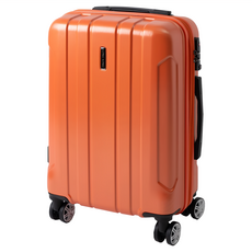 日需百備 亮彩拉桿箱中大型行李箱，ABS+PC材質，20吋/24吋/28吋, 24吋(28 x 43 x 62cm), 桔色