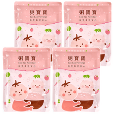 粥寶寶 農翠平埔豬, 150g, 4包