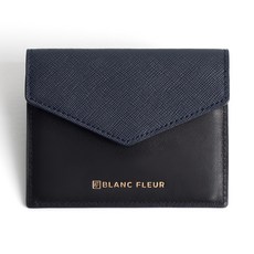 BLANC FLEUR 牛皮卡夾