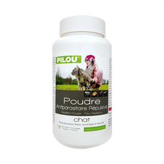 Pilou 皮樂 防蚤除臭乾洗粉 貓用 150g 法國原廠製造, 1罐