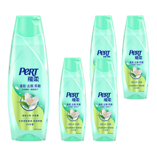 PeRT 飛柔 蓬鬆去屑洗髮露 400g 清潔頭皮 蓬鬆豐盈 無矽靈, 5件
