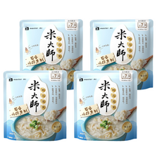 master mi 米大師 純高湯粥 筍香吻仔魚粥, 310g, 4包