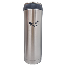 HouseKeeper 妙管家 真空隨手杯, 銀色, 460ml, 1個