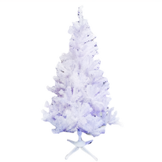 台製豪華型聖誕樹裸樹 150cm 夢幻白色 (不含飾品/燈), 1組