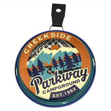 Wild Peak 野峰 小-湖景 便攜式迷你蚊香盒, 小(9 x 2.5cm)