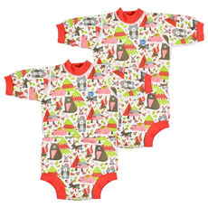 Splash About 連身版游泳尿布褲，寶寶必備，0-2歲，便便防漏，薄, XL, 2件