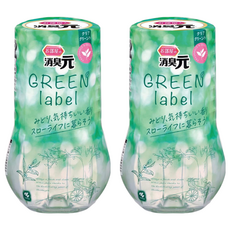 KOBAYASHI 小林製藥 消臭元 部屋消臭元芳香劑, 400ml, 2瓶, 綠茶香
