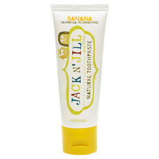JACK N'JILL 金盞花天然牙膏 香蕉 Banana, 50g, 1條