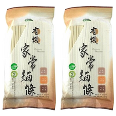 統一生機 有機家常麵條, 300g, 2包