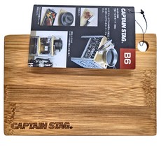 CAPTAIN STAG 鹿牌 B6焚火台竹製承板 砧板 隔熱墊使用, UG-3068, 1個